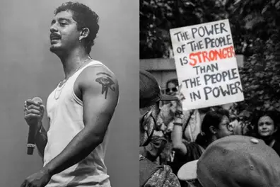 Hanumankind joins CJP’s ‘Sansad Chalo’ protest at Delhi’s Jantar Mantar; video goes viral