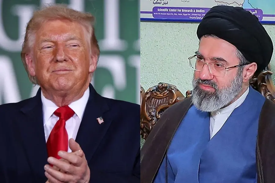 Donald-Trump-Mojtaba-Khamenei