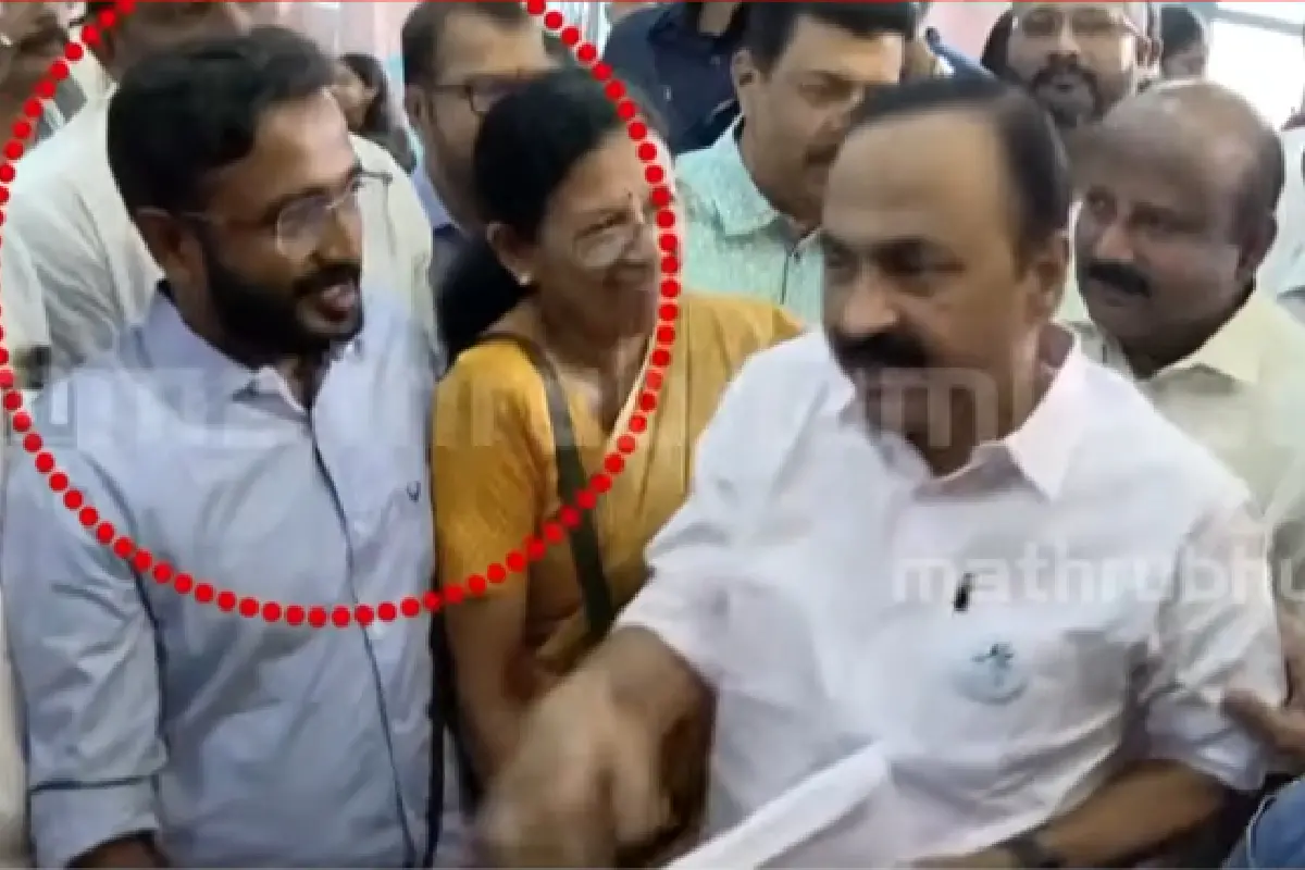 Photo: Screengrab/Mathrubhumi News