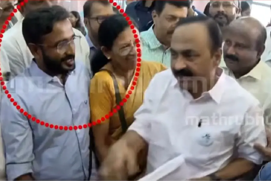 ‘അലോഷ്യസ് സേവ്യറിനെ കണ്ടില്ല, പ്രധാനമന്ത്രി പങ്കെടുക്കുന്ന യോഗത്തിന് പോകാനുള്ള തിരക്കിലായിരുന്നു’