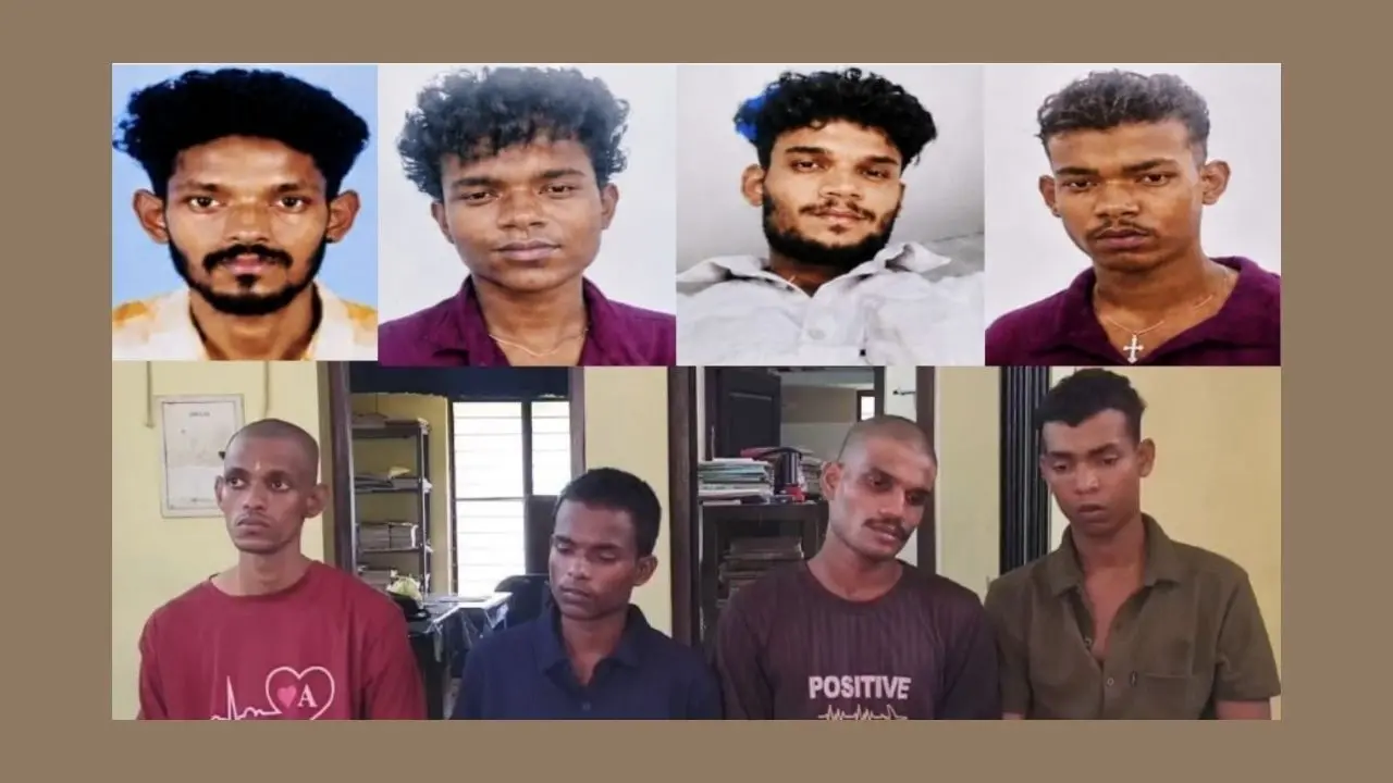 സുധീഷ്, ലാൽകൃഷ്ണ, അരുൺ, ആരോമൽ