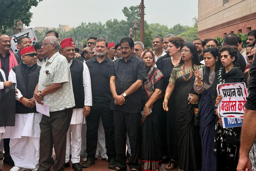 Opposition MPs Wear Black to Parliament to Protest Police Crackdown on Student Demonstrators