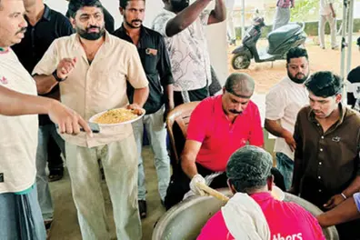 When Spain won, this Kerala vegetable vendor served mandi to 1,500 people in Wayanad