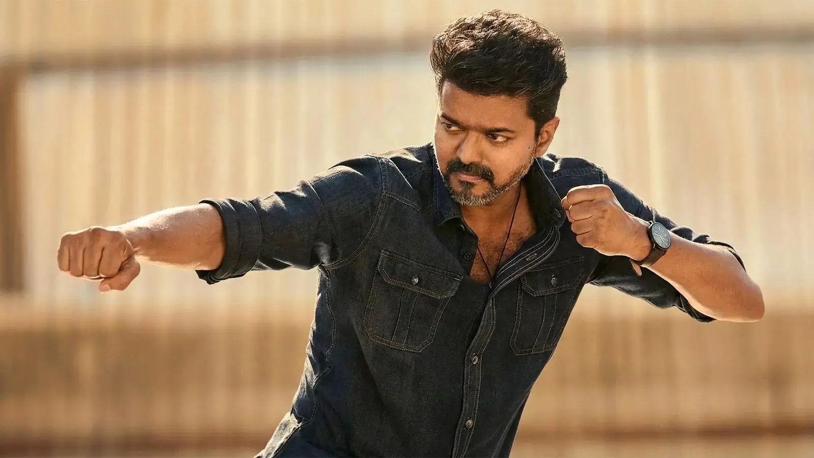 ജനനായകൻ എന്ന ചിത്രത്തിൽ വിജയ് | ഫോട്ടോ: X