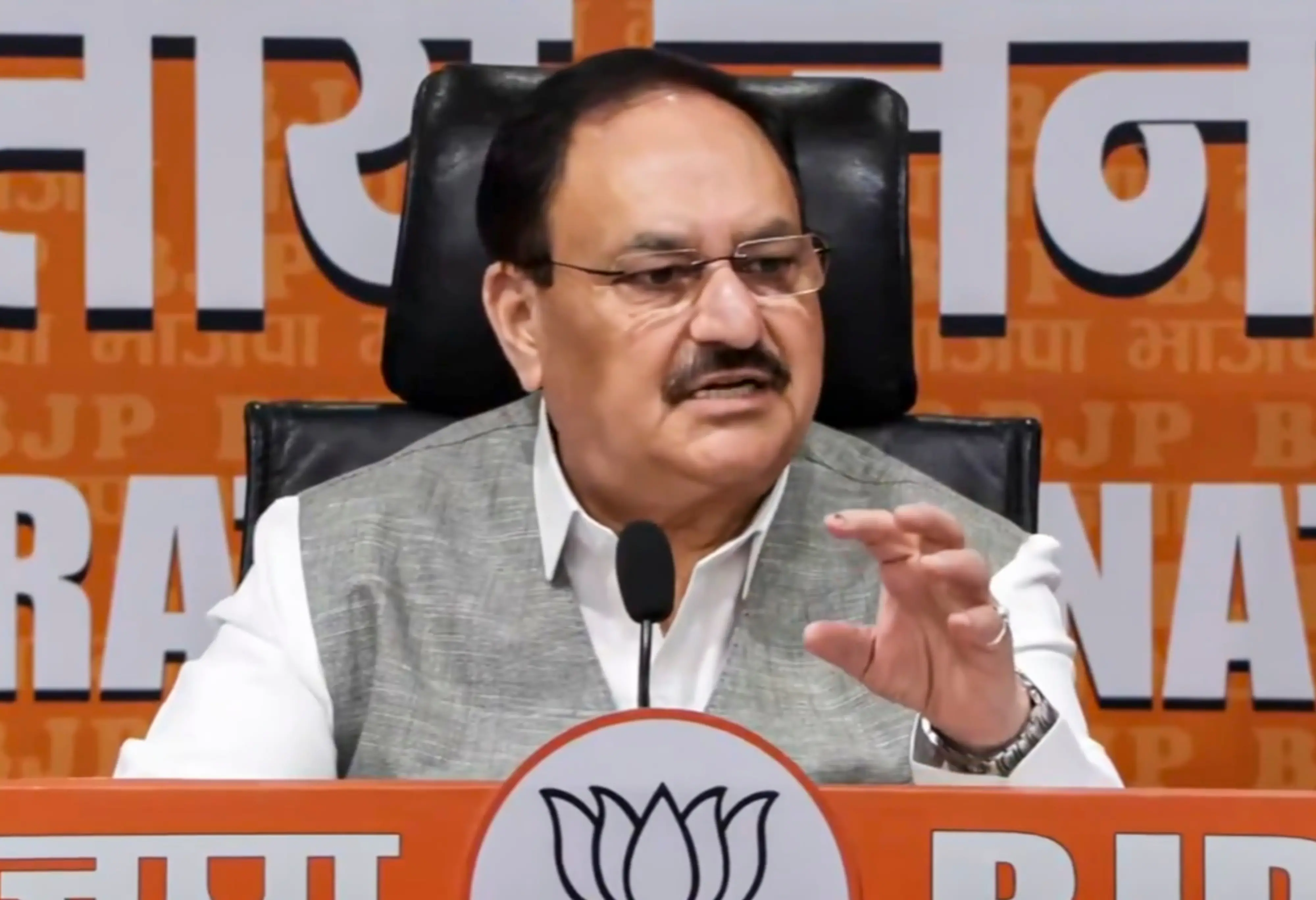 Union Minister and BJP National President JP Nadda | Photo: BJP4India/X via PTI Photo