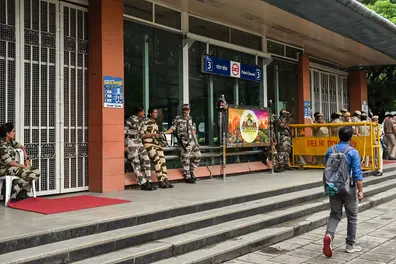 Delhi Metro closes 16 stations amid CJP protest, heavy security across capital