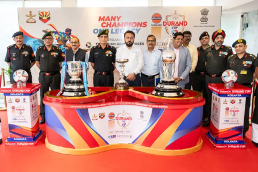 Durand Cup trophies arrive in Kolkata, 135th edition kicks off on July 25