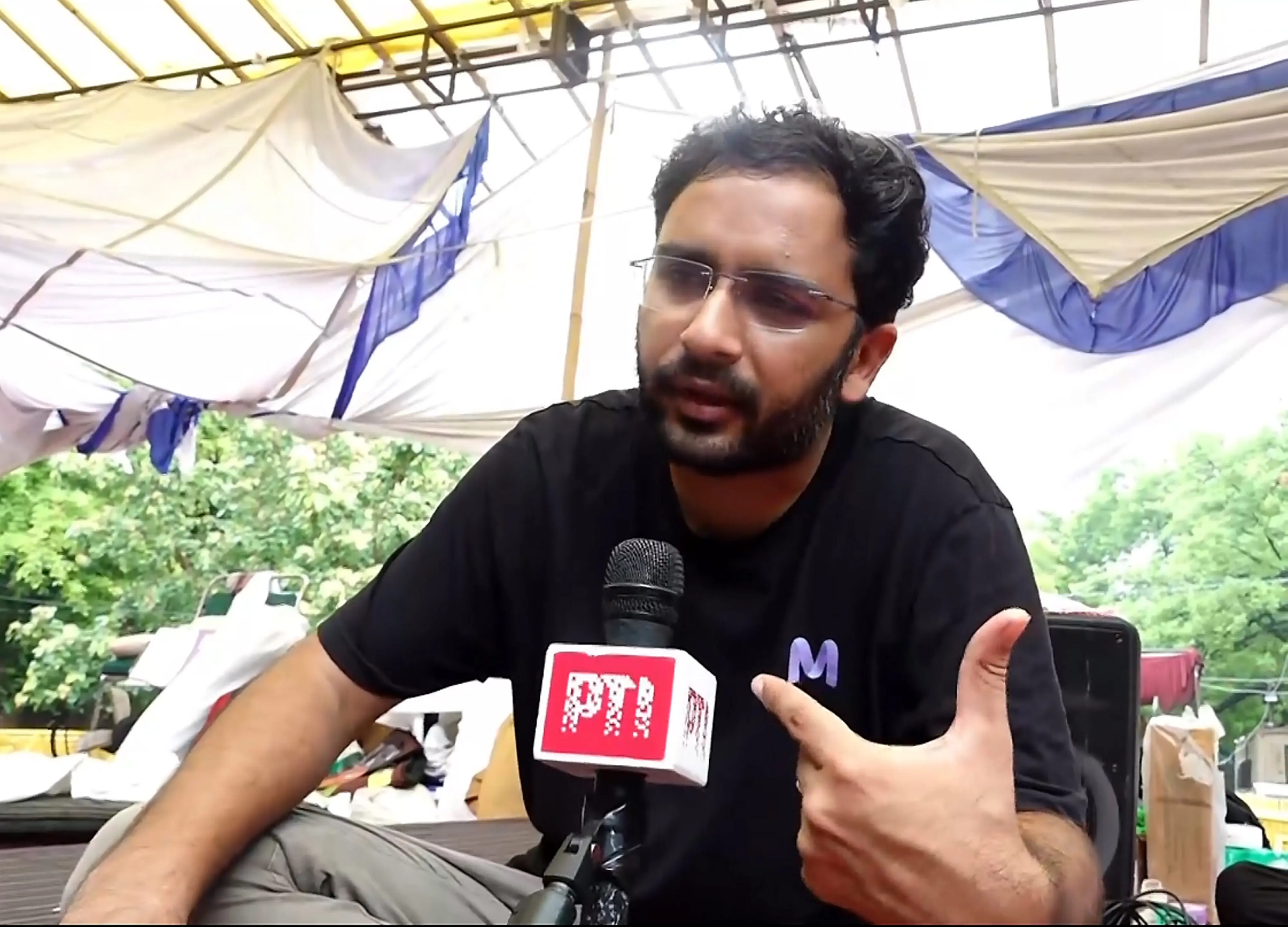 Cockroach Janta Party (CJP) Spokesperson Ashutosh Ranka | PTI