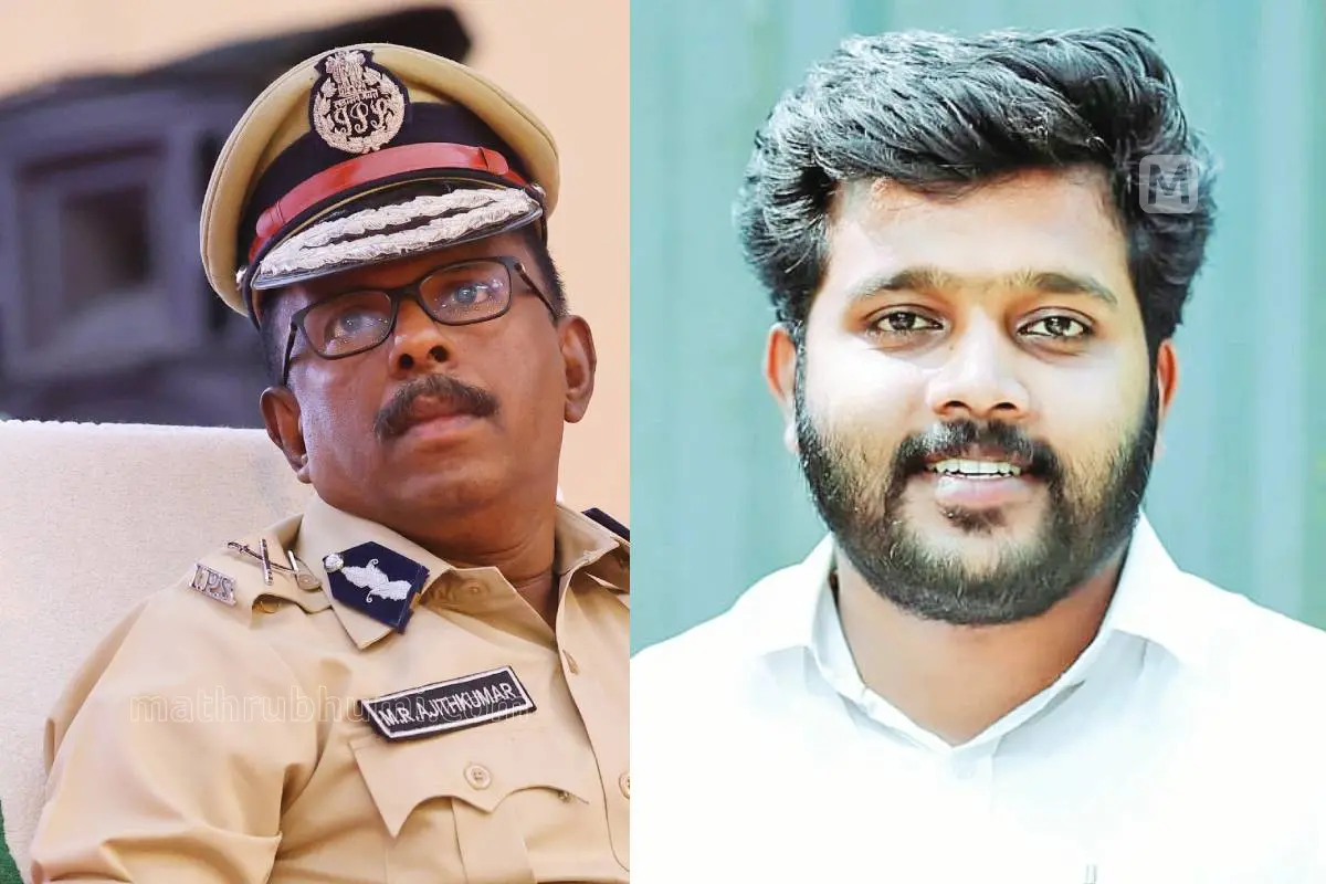 എം.ആർ. അജിത് കുമാർ, എ.ഡി. തോമസ് | Photo: മാതൃഭൂമി