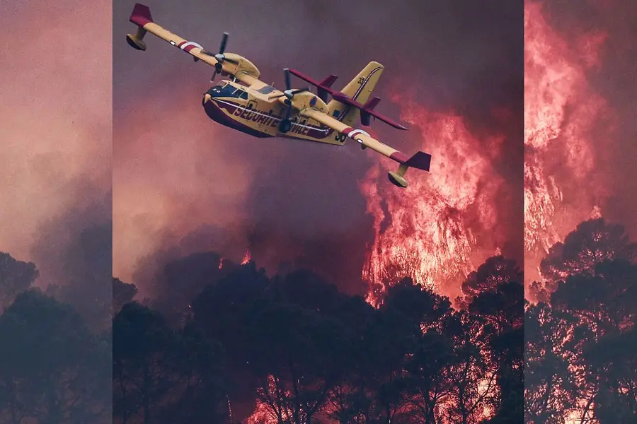 Wildfires spiral out of control in France and Spain; 166,000 evacuated
