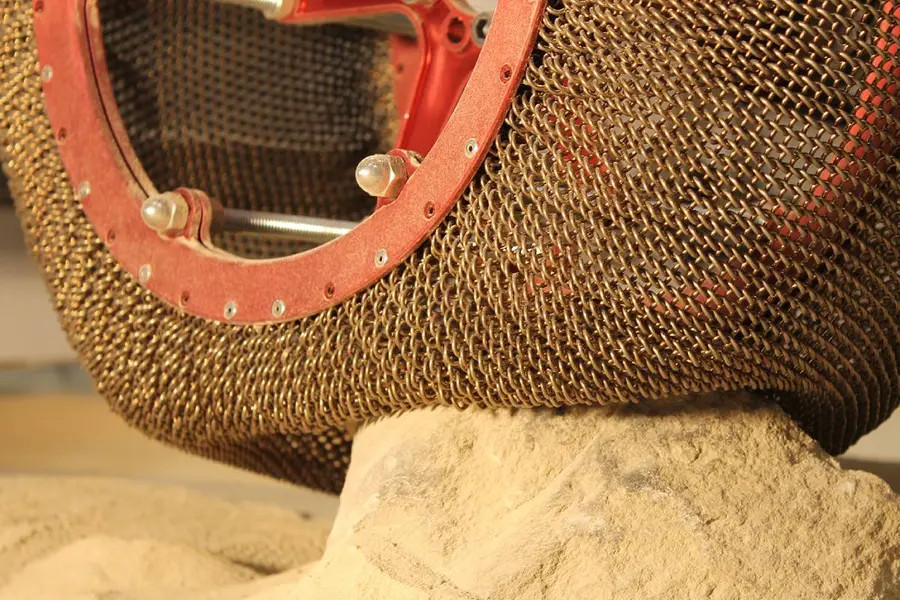 Mars-Grade Metal Tires