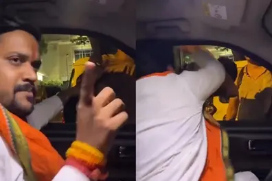 'Are you Hindu or Mullah': Hindutva activist's assault on students at Jantar Mantar protest viral
