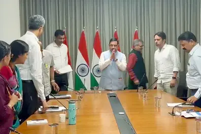 Pralhad Joshi's first day as education minister: What all was discussed in first meeting