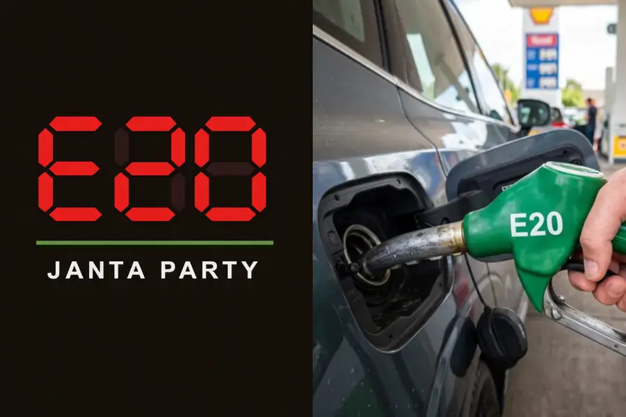 After CJP, E20 Janta Party Emerges Demanding 100% Pure Petrol and Nitin Gadkari's Resignation