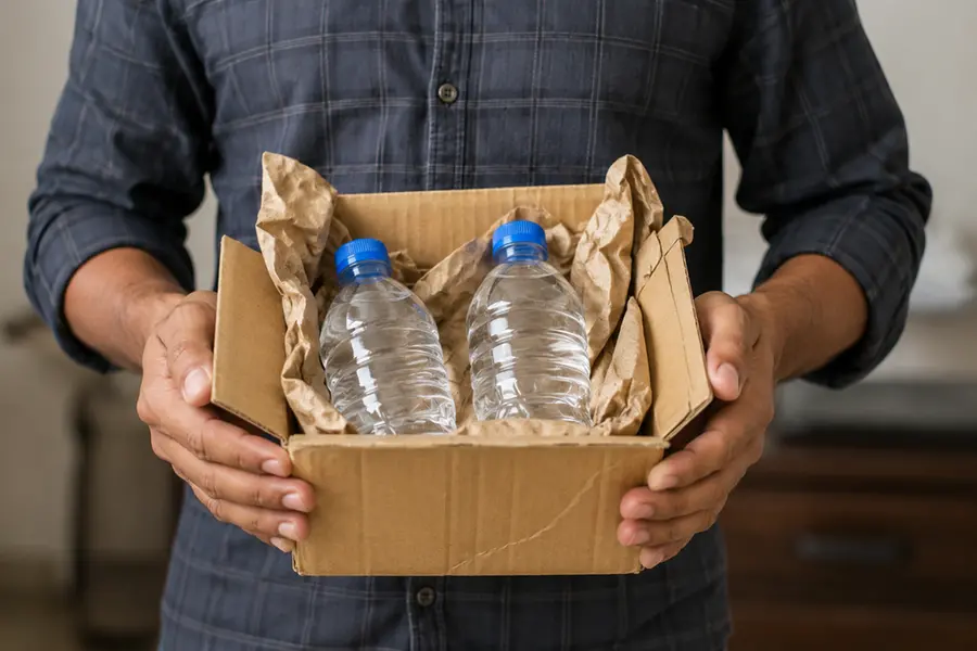Representational Image of water bottle