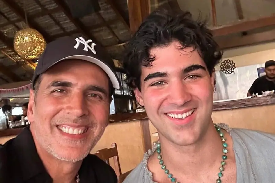 akshaykumar and aarav