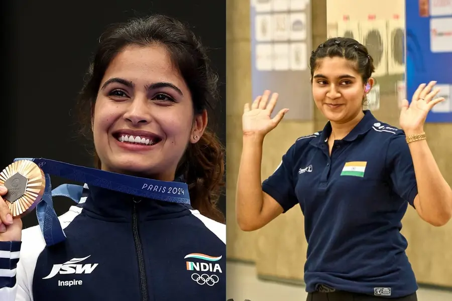 Manu Bhaker-Esha Singh