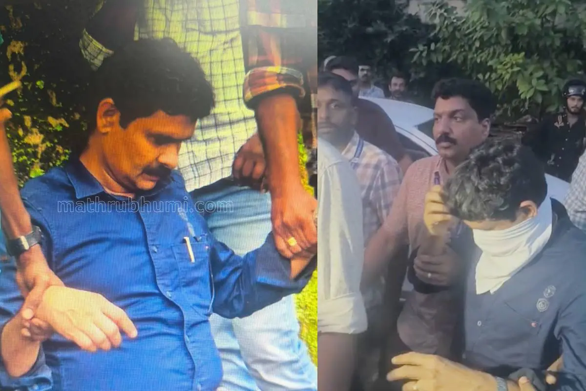 കൈക്കൂലി വാങ്ങുന്നതിനിടെ പിടിയിലായ തൊടുപുഴ നഗരസഭാ എഞ്ചിനീയര്‍ എം.ബി. ജോസ്‌