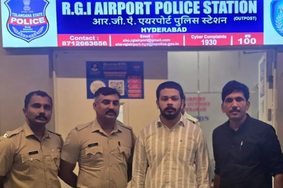 Fugitive Drug Smuggler Arrested at Hyderabad Airport Four Years After Lookout Notice