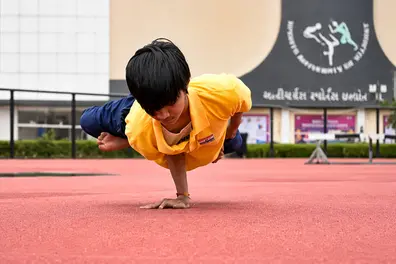 Double gold glory! Gujarat's Yajurvi Joshi stuns at World Yogasana Championship