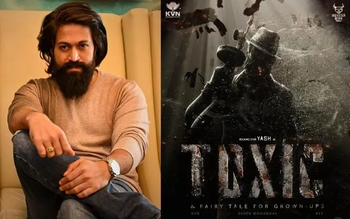 Actor Yash, 'Toxic' movie poster