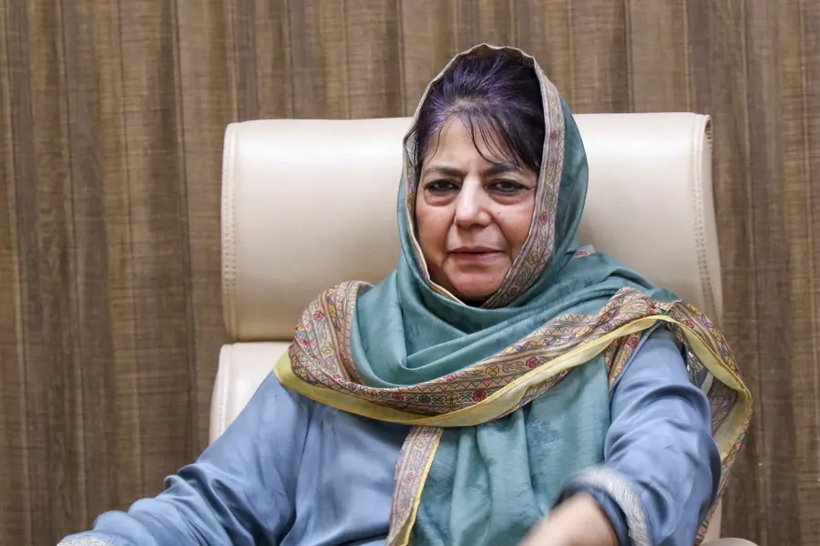 PDP chief Mehbooba Mufti