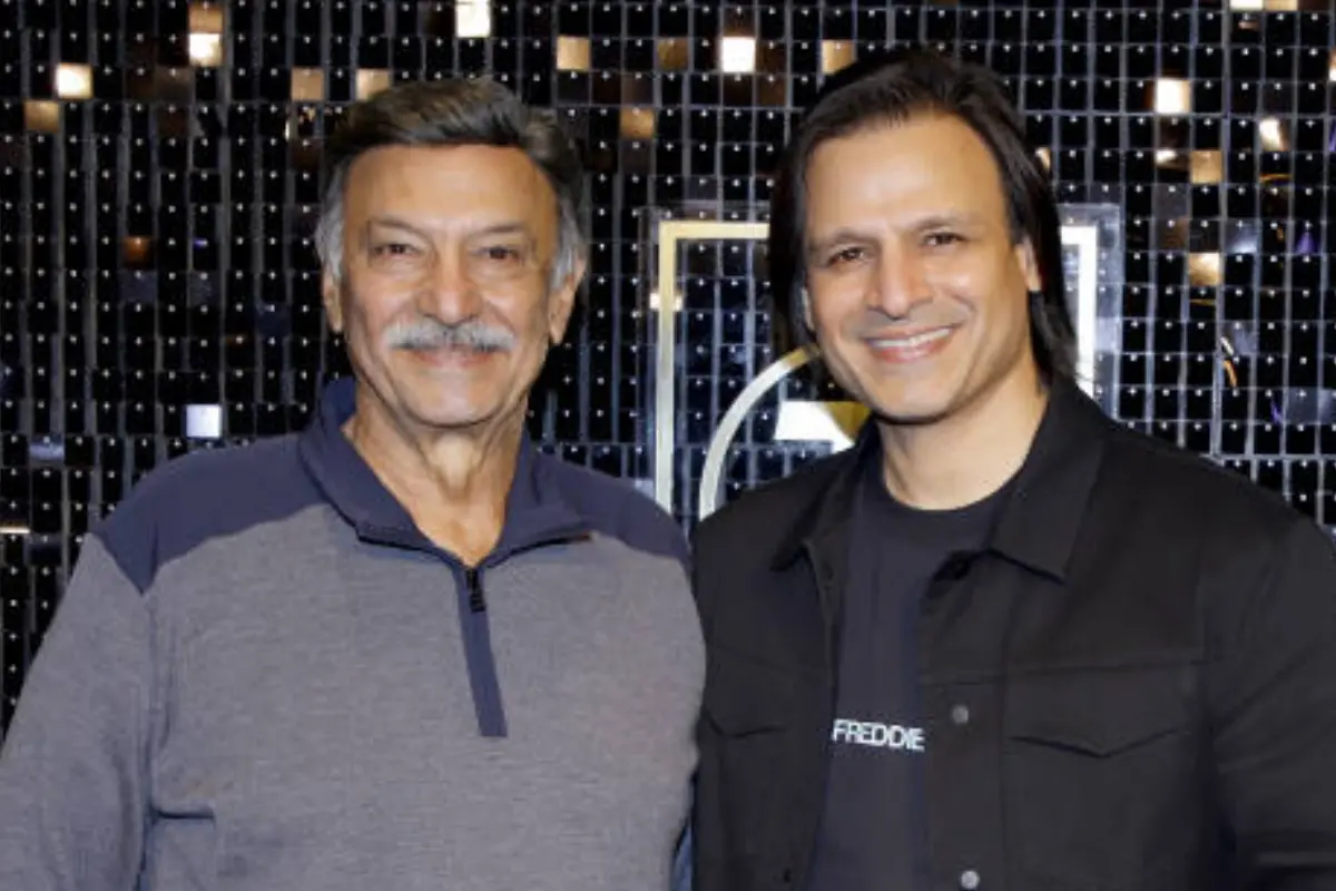 Vivek Oberoi and Suresh Oberoi | Photo: Instagram