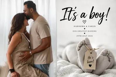 Karishma Tanna and Varun Bangera welcome their first child on Guru Purnima