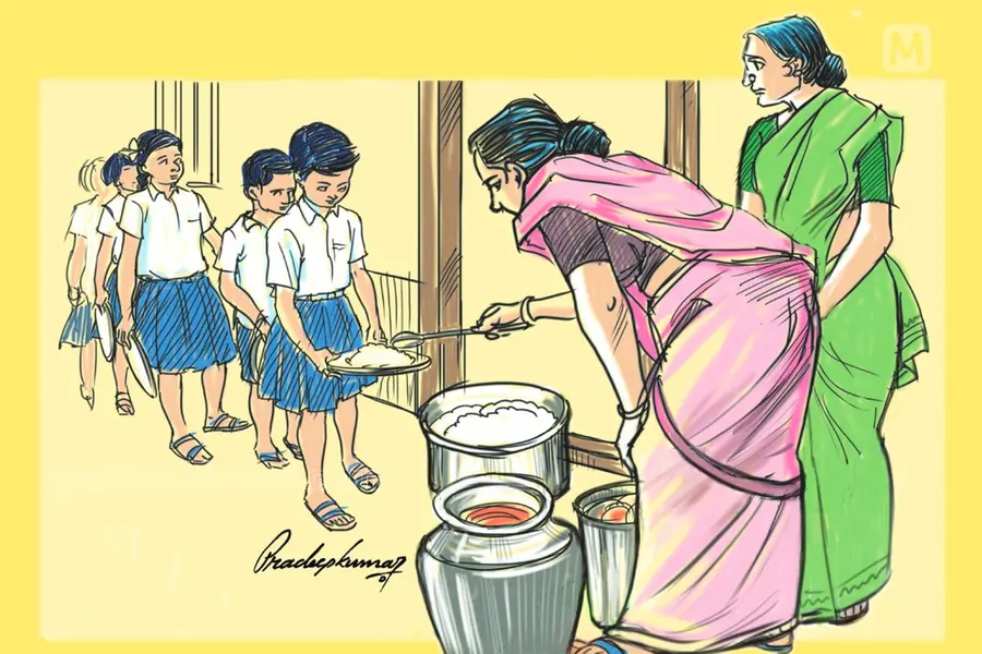 ബിരിയാണി വിളമ്പാൻ ഫണ്ടില്ലാതെ സർക്കാർ; സ്കൂളുകളിൽ വീണ്ടും ചോറും കറിയും