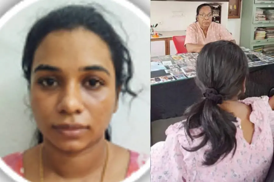അനീന തെൻസി/ യുവതി ഗാന്ധിനഗർ സാന്ത്വനം അഭയകേന്ദ്രം ഡയറക്ടർ ആനിബാബുവിനോട് സംസാരിക്കുന്നു