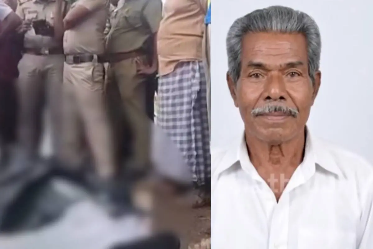 സംഭവസ്ഥലത്ത് നിന്നുള്ള ദൃശ്യം, ബഷീർ | Photo: Screengrab/ Mathrubhumi News