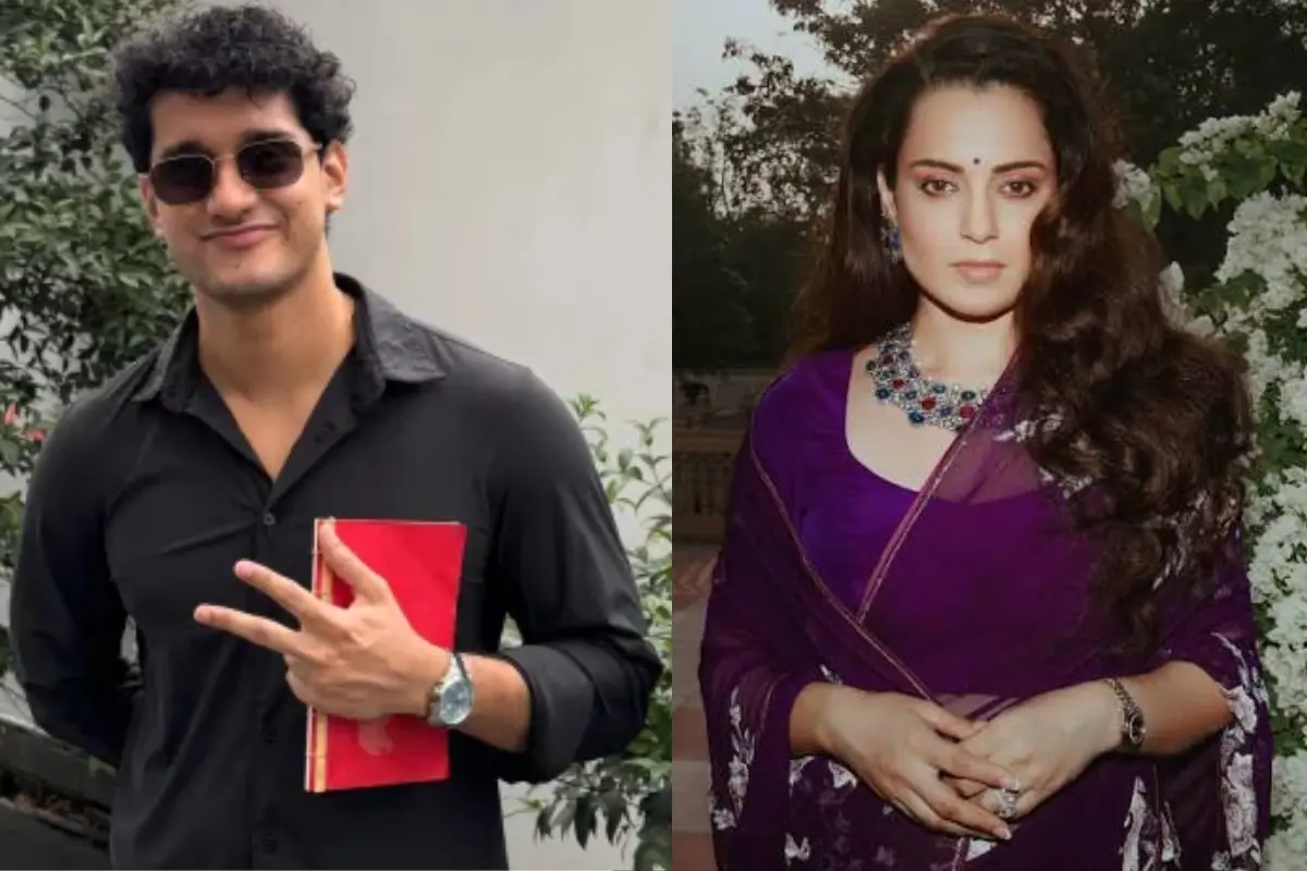 Saurav Das responded to Kangana Ranaut's remarks by joking that she may be "after his life" because he looks like a young Hrithik Roshan. (Images: Instagram)
