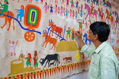How Padma Shri Paresh Rathwa took Gujarat's Pithora art to the national stage