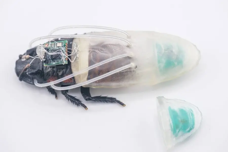 Diving Suit for Cockroaches