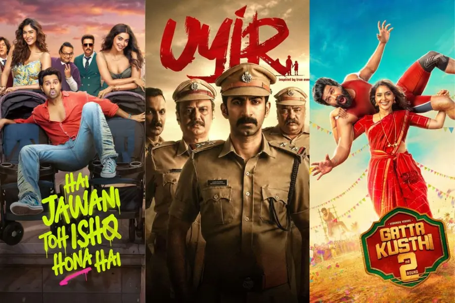 OTT releases this week: ‘Hai Jawani Toh Ishq Hona Hai’, ‘Uyir’, ‘Gatta Kusthi 2’ and more