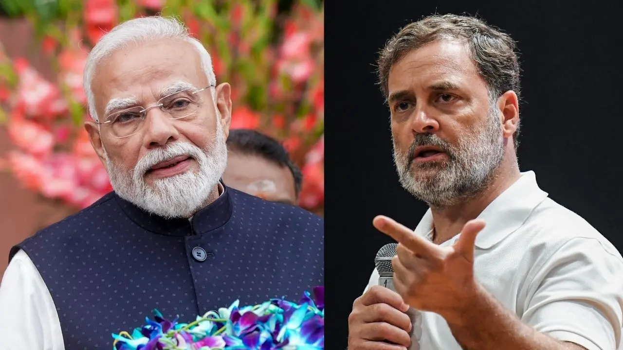 നരേന്ദ്രമോദി | Photo: PTI | രാഹുൽ ഗാന്ധി | Photo: ANI