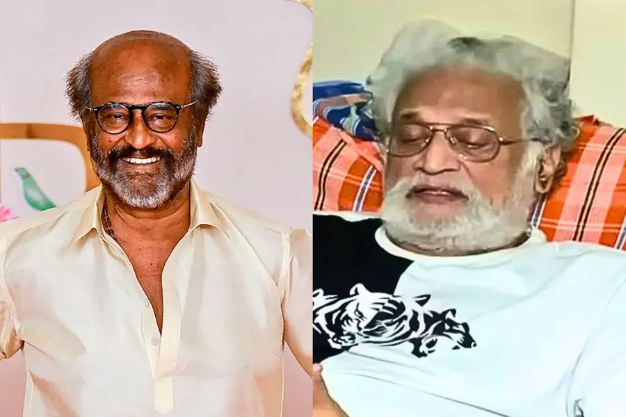 Rajinikanth and Mohan Sharma