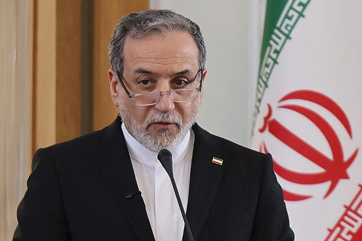 Iranian Foreign Minister Abbas Araghchi.