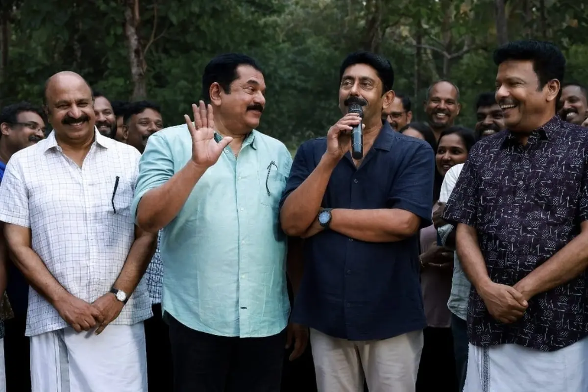 'പാതിരാക്കുറുക്കൻ' സെറ്റിൽനിന്ന്