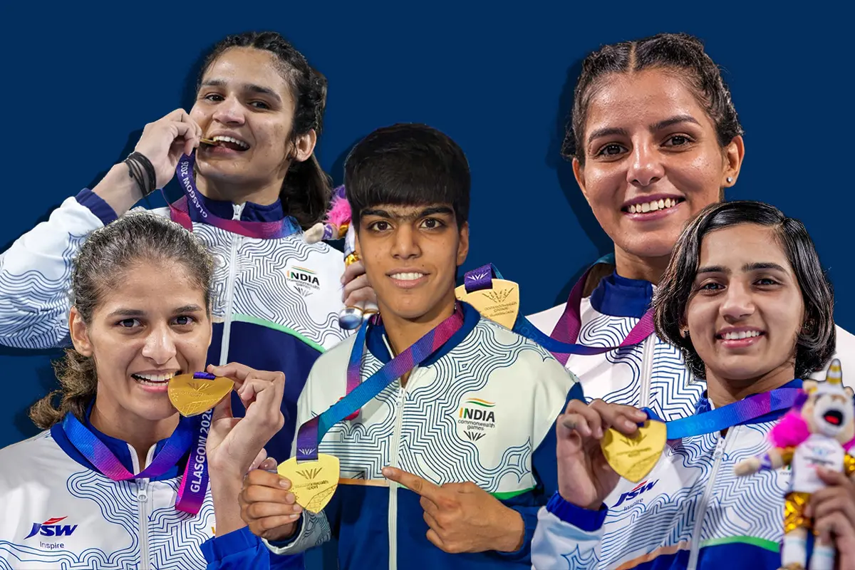 ബോക്സിങ്ങില് സ്വര്ണം നേടിയ ഇന്ത്യന് വനിതകള്
