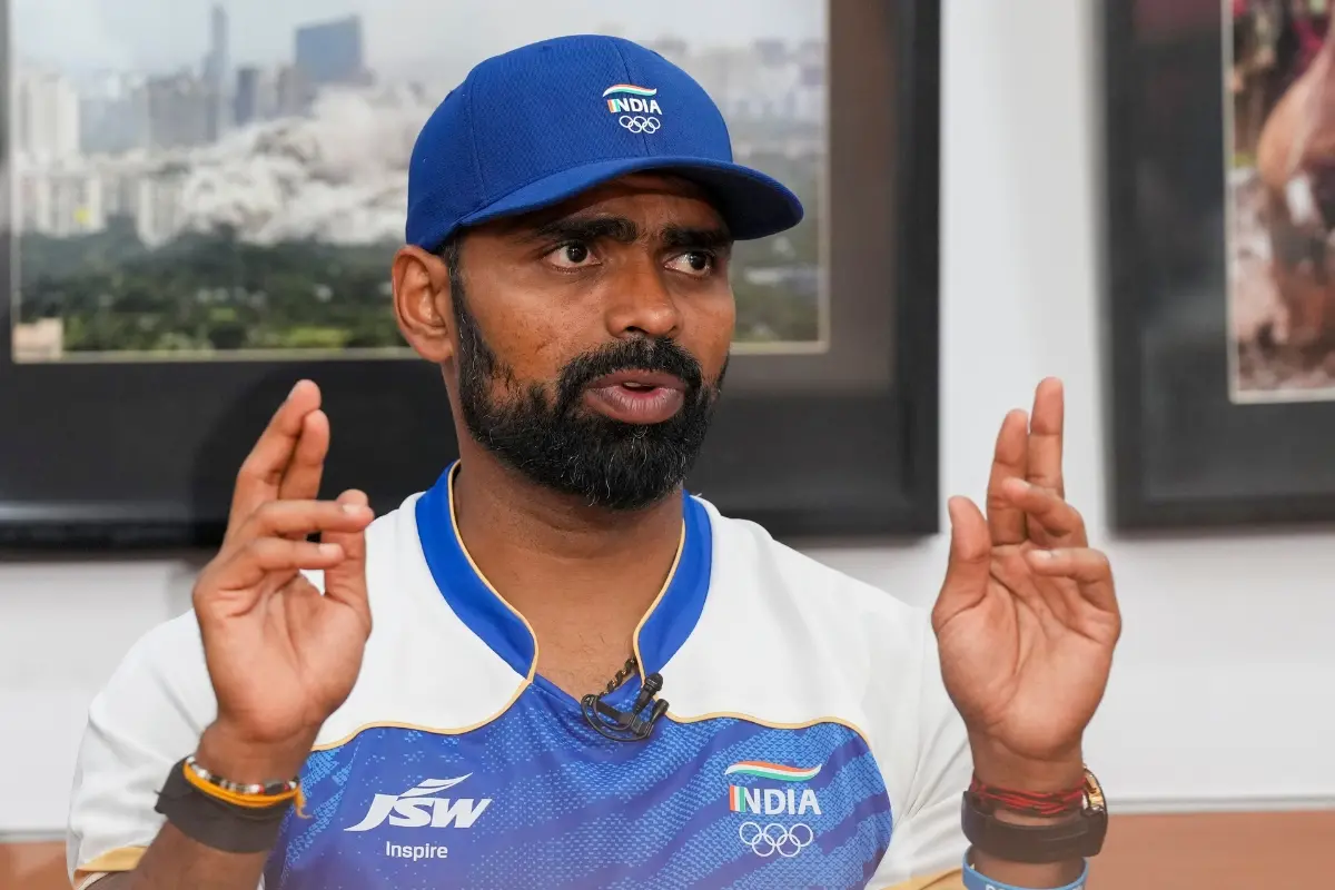 Paris Olympics bronze medallist and former India goalkeeper P R Sreejesh | Photo: PTI