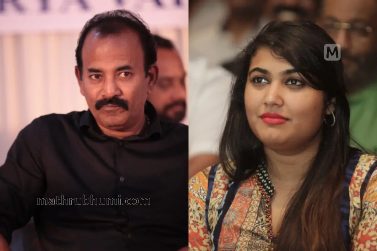 മേജർ രവി, വിസ്മയ മോഹൻലാൽ | ഫോട്ടോ: മാതൃഭൂമി