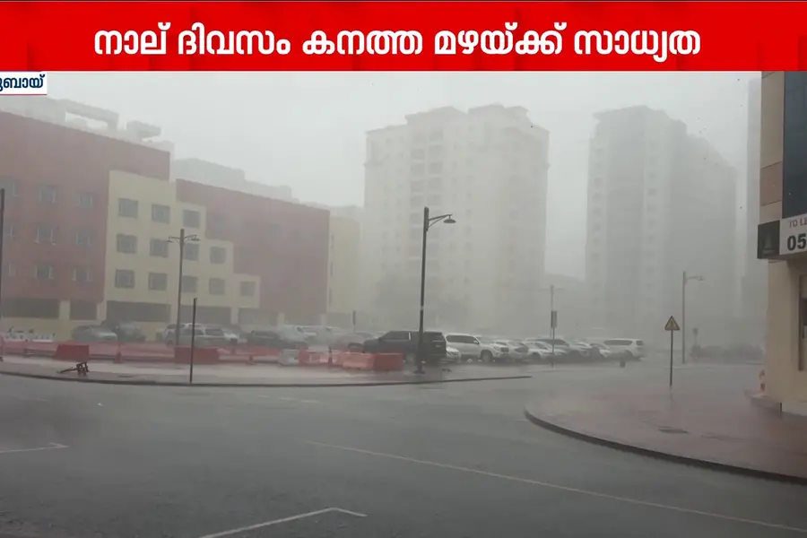 യുഎഇയിൽ അടുത്ത 4 ദിവസം മഴയ്ക്ക് സാധ്യത; ഇതുവരെ നടത്തിയത് 110 ക്ലൗഡ് സീഡിങ്