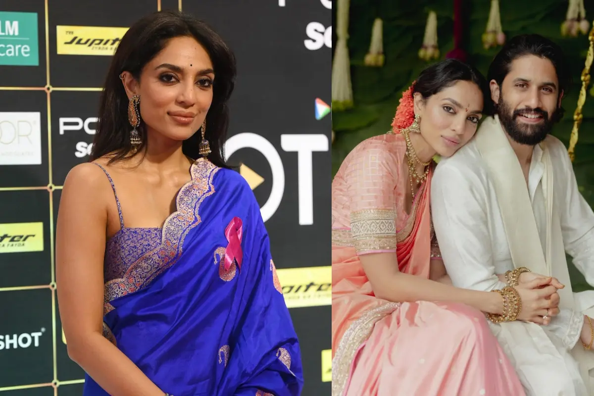 ശോഭിത ധൂലിപാല, ശോഭിതയും നാഗചൈതന്യയും | Photo: AFP, PTI