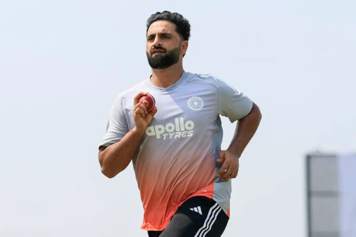 Auqib Nabi | Photo: BCCI/X