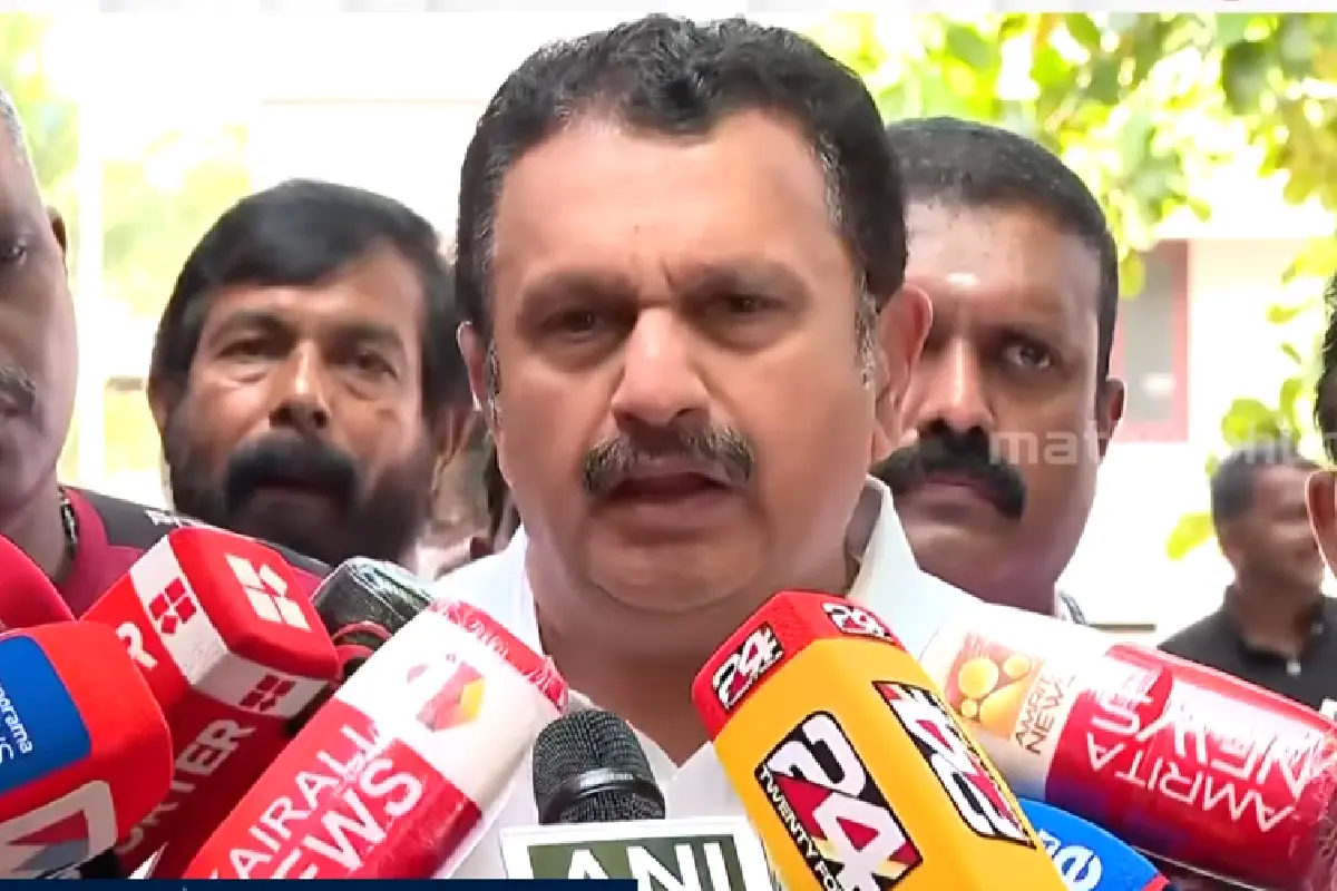 Kerala Health Minister K Muraleedharan | Photo: Screengrab/Mathrubhumi News