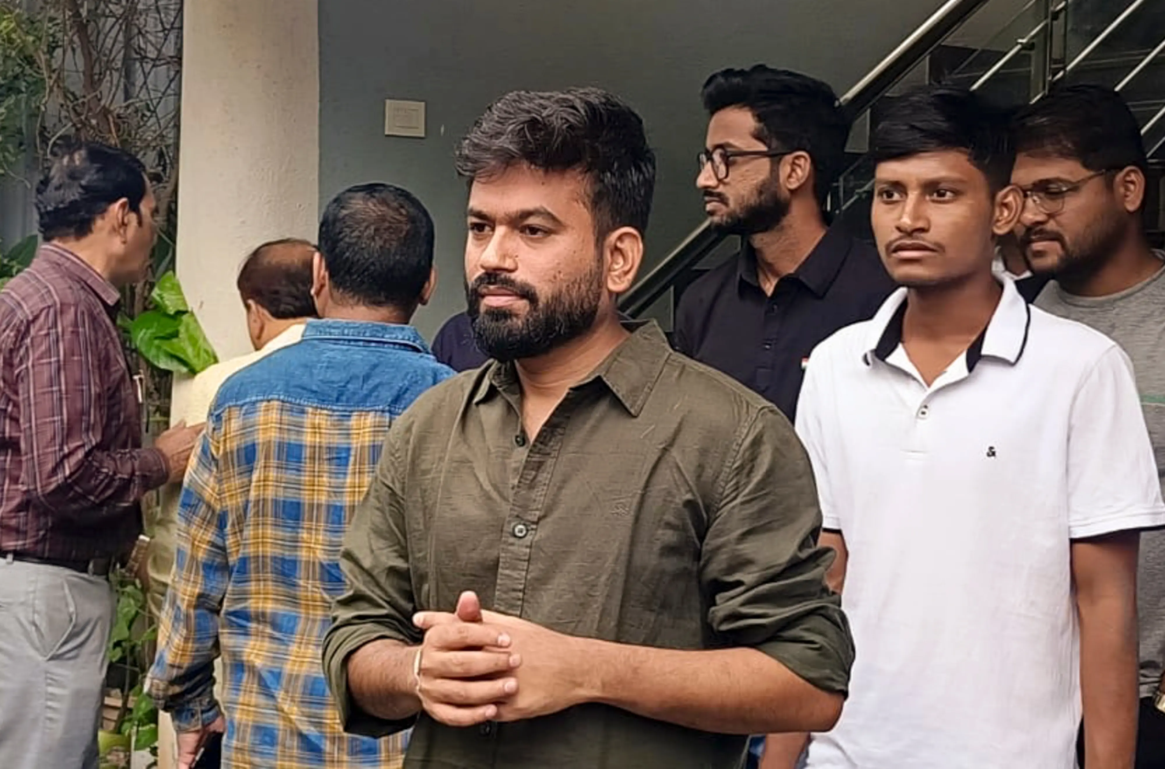 Cockroach Janata Party (CJP) founder Abhijeet Dipke in Chhatrapati Sambhajinagar of Maharashtra on Aug 3 | Photo: PTI