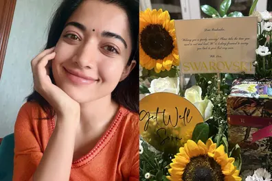Rashmika Mandanna breaks silence on 'Mysaa' injury, says, 'Don't worry, it hurts but it's not...'