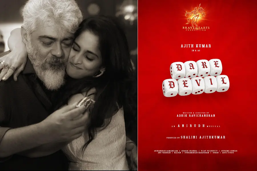 Ajith Kumar's AK64 titled 'Dare Devil'; Shalini makes debut as producer