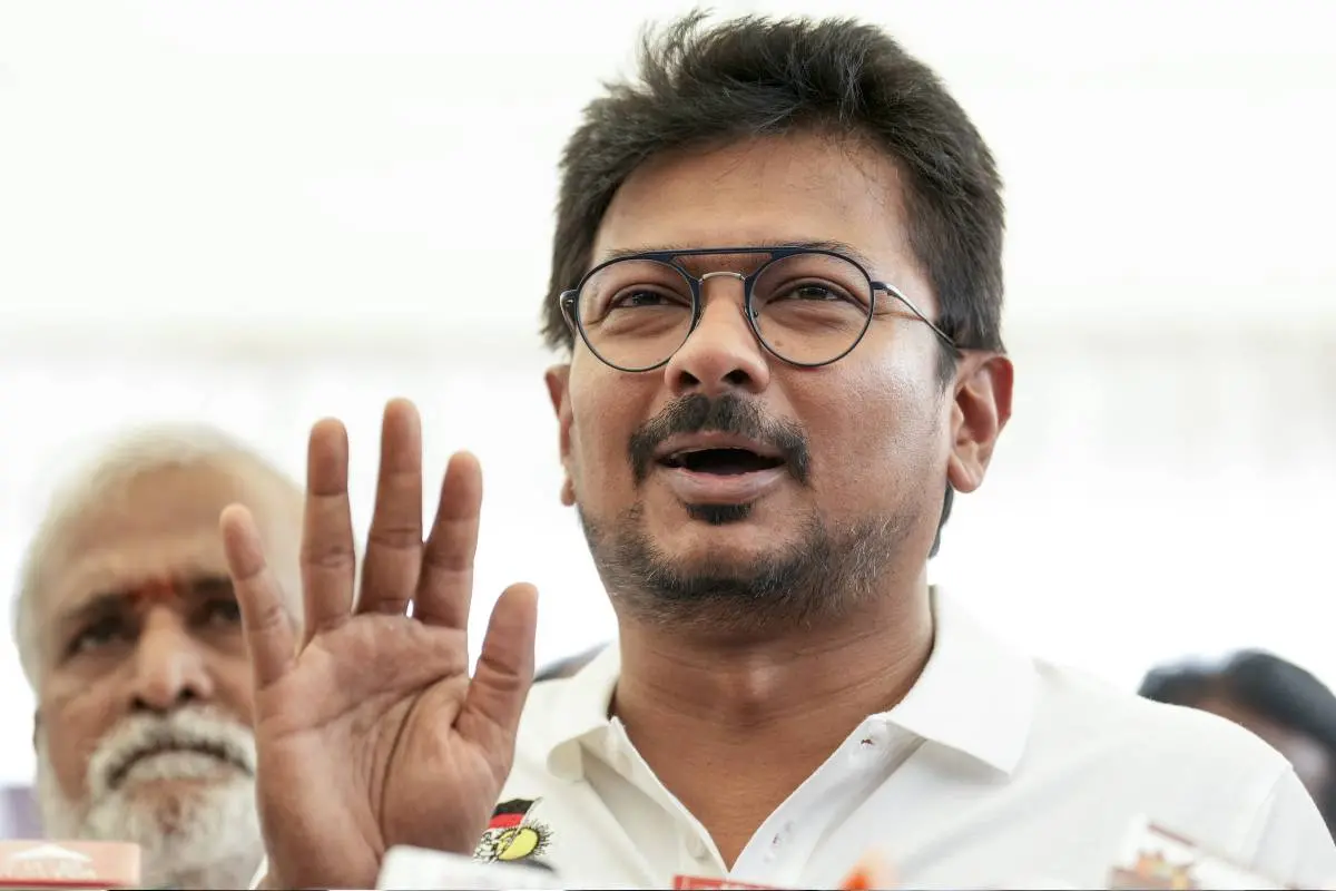 ഉദയനിധി സ്റ്റാലിൻ | Photo: PTI